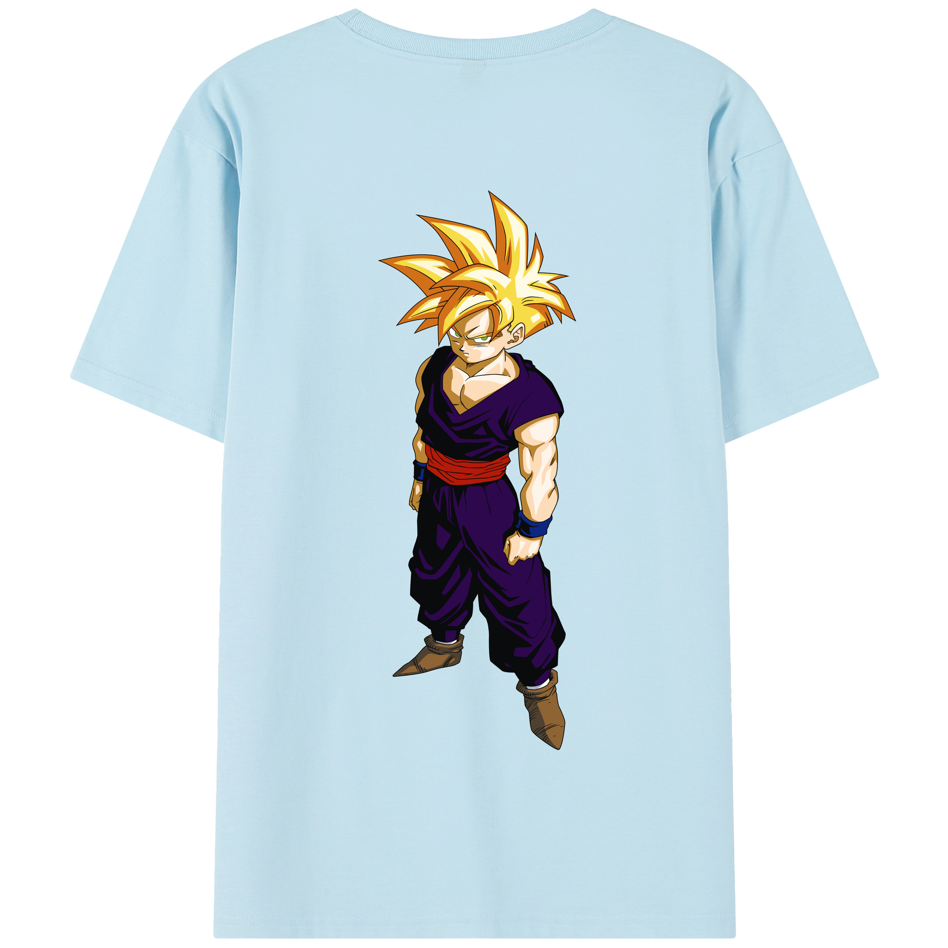 （画像用） ドラゴンボール ベジット DRAGON BALL Vegetto 綿100％半袖Tシャツ（背面プリント）
